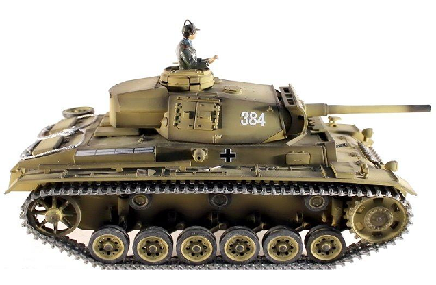 Panzerkampfwagen III HC 2.4Ghz (пневмо)