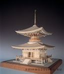 Храм Ishiyama масштаб 1:50