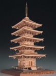 5-ти Ярусная Пагода Ruriko-ji масштаб 1:75