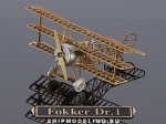 Истребитель  Fokker DR. 1 масштаб 1:160