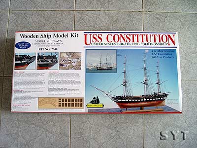 USS CONSTITUTION(Model Shipways) масштаб 1:76