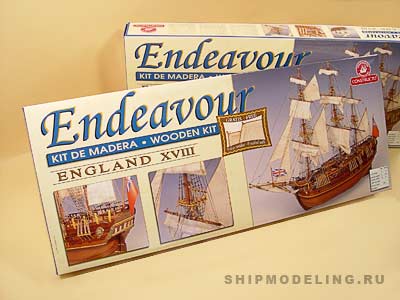 HMS Endeavour (Constructo) масштаб 1:60