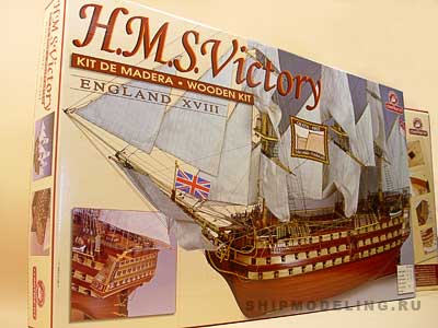 HMS Victory (Constructo) масштаб 1:94