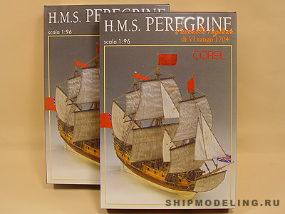 HMS Peregrine масштаб 1:96