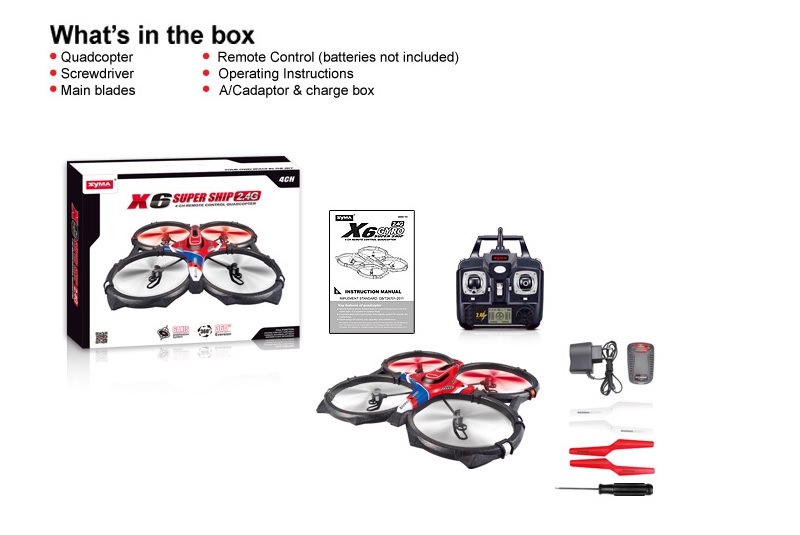 Syma X6 4CH quadcopter with 6AXIS Gyro