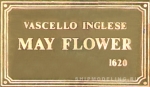 Табличка 70х40 мм Mayflower