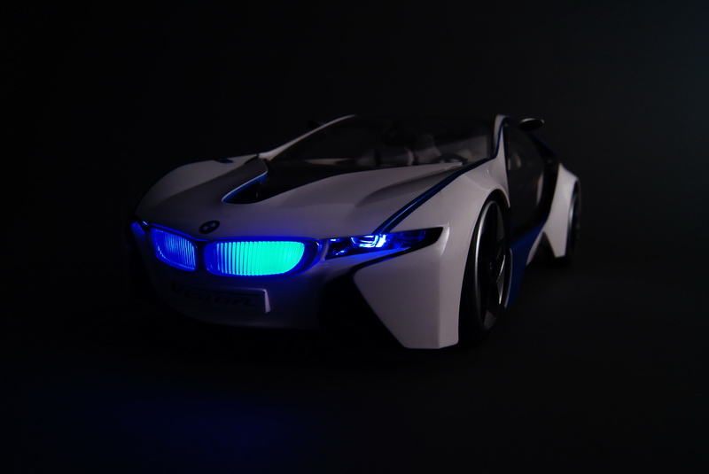 1/14 BMW Version Efficient Dynamics (White-Blue)