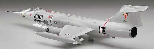 08061 Самолет Loсkheed F-104G/S "World Starfighter" (HASEGAWA) 1/32