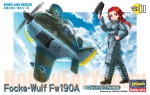 60121 Модель самолета EGG PLANE FOCKE-WULF Fw190A (HASEGAWA)