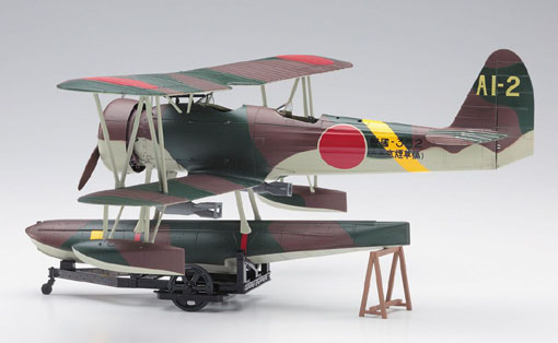 07431 Самолет Nakajima E8N2 Type 95 Reconnaissance Seaplane (Dave) Model 2 (HASEGAWA) 1/48