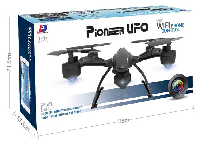 Квадрокоптер Pioneer UFO (Камера, Передача видео по WIFI, Удержание высоты - Барометр)
