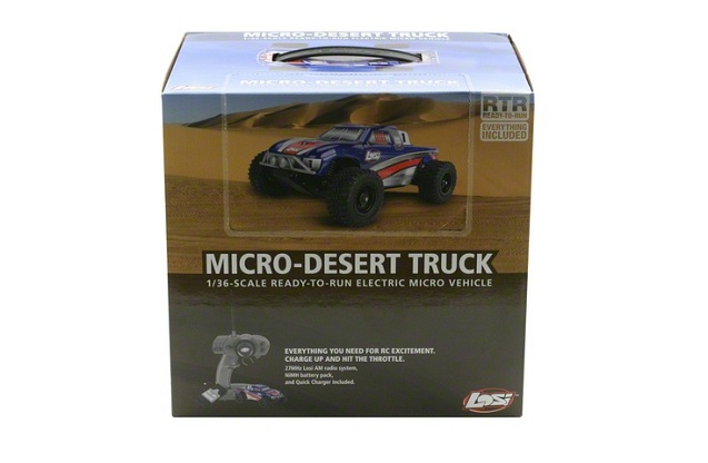 Losi Micro Desert Truck (серый)