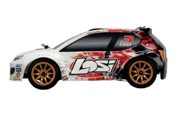 Losi Rally Car 4WD (серый)