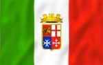 Флаг Италии c гербом ВМС
