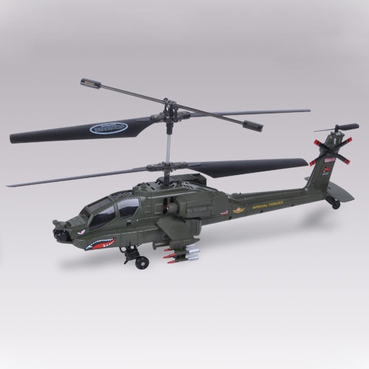 Радиоуправляемый вертолет Syma S023G Apache AH-64 Gyro с гироскопом