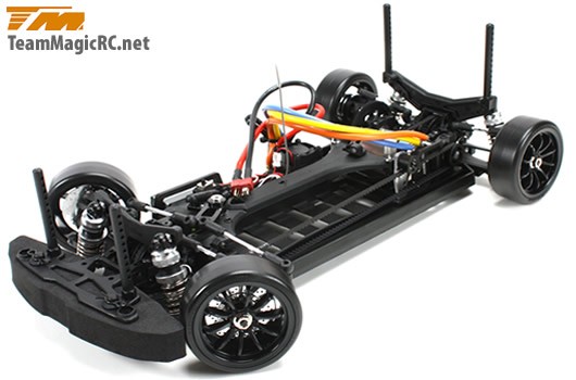 Радиоуправляемая модель Туринг электро E4D Drift RTR масштаба 1:10 2.4 Ghz (кузов BMW 320) Brushless