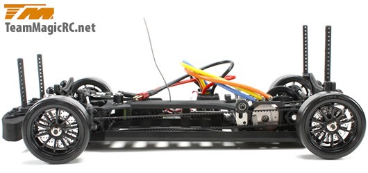 Радиоуправляемая модель Туринг электро E4D Drift RTR 1:10 2.4 Ghz (кузов RX7) Brushless