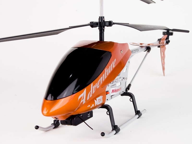 Радиоуправляемый вертолет Fu Qi Model FPV 3ch Sky Viewer 27Mhz RTF с гироскопом и видеокамерой