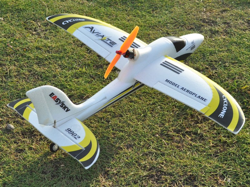 Радиоуправляемая модель электро самолета Easy-Sky Sport Plane 2.4GHz RTF (белый с желтым)