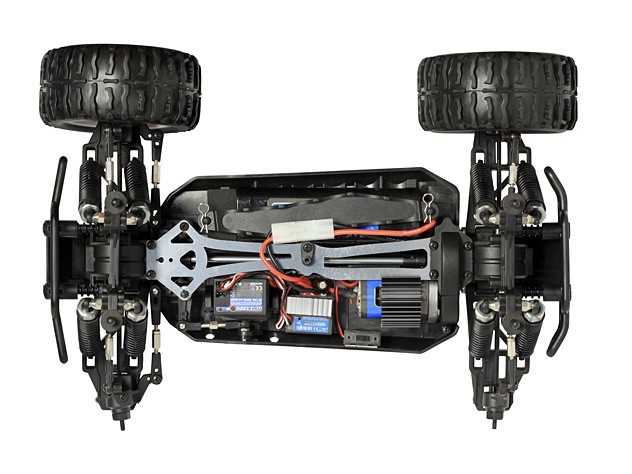 Радиоуправляемая модель электро Монстра Maverick Strada MT Evo 4WD 2.4Ghz масштаба 1:10