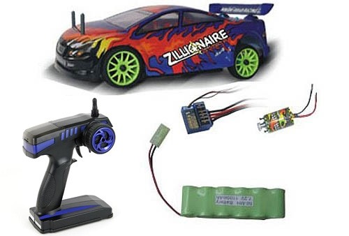 Радиоуправляемая модель электро Туринг Zillionaire 4WD масштаба 1:16 2.4Ghz