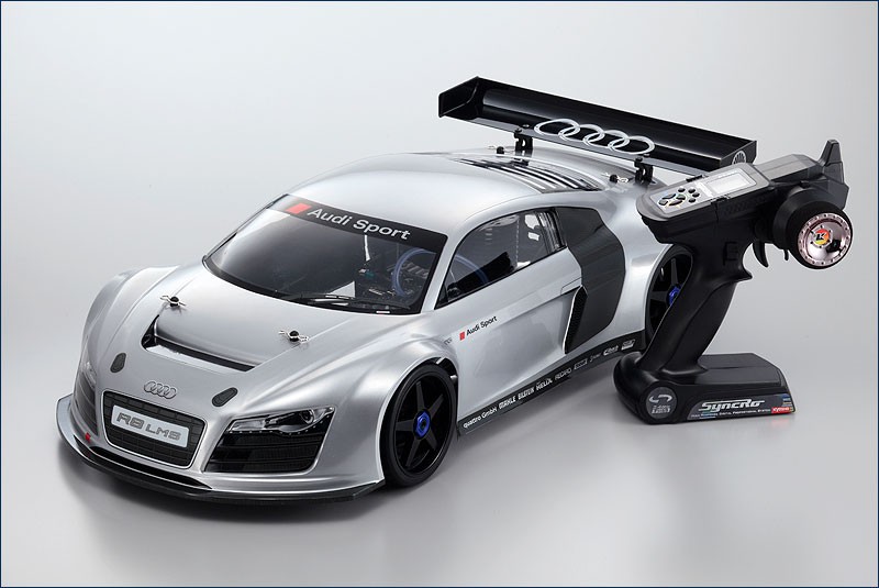 Радиоуправляемая модель электро Kyosho Inferno GT2 RS Audi R8 LMS 2.4GHz RTR без АКК и З/У 1:8