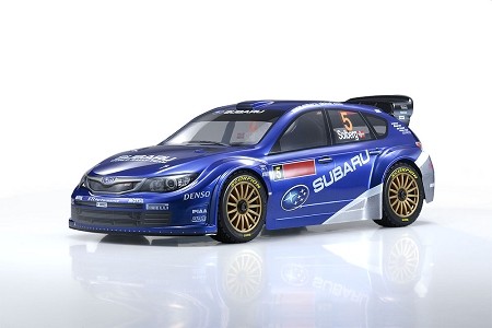 Радиоуправляемая модель Ралли Kyosho GP 4WD r/s DRX Impreza WRC 08ДВС (нитрометан) масштаб 1:9