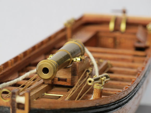 Longboat Armed FOR WAR масштаб 1:36